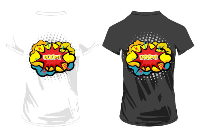 t-shirt pour impression dtf